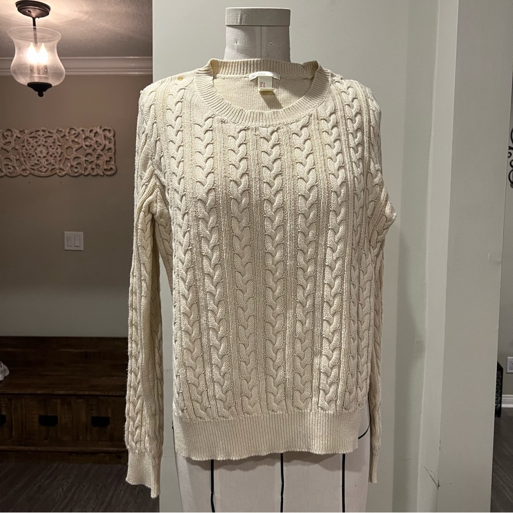 H&M basic cable knit sweater